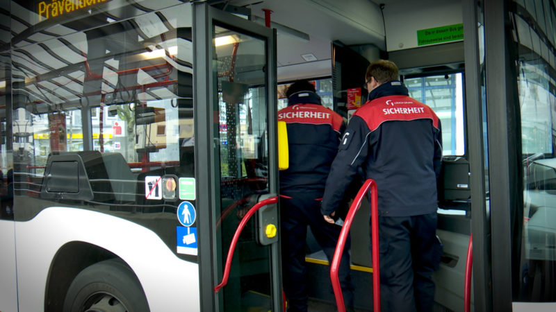 Security für Busfahrer (Foto: SAT.1 NRW)