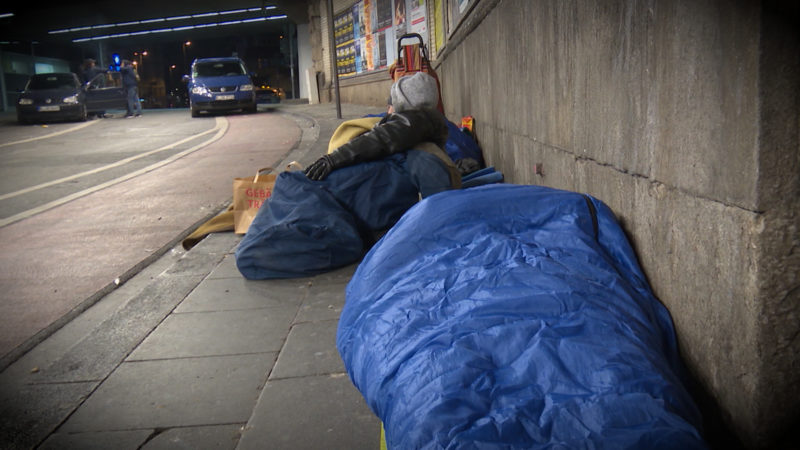 Keine Knöllchen für Obdachlose (Foto: SAT.1 NRW)