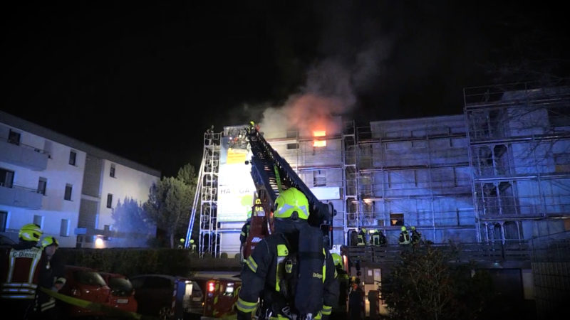 Filmreife Rettung aus einem brennenden Haus (Foto: SAT.1 NRW)