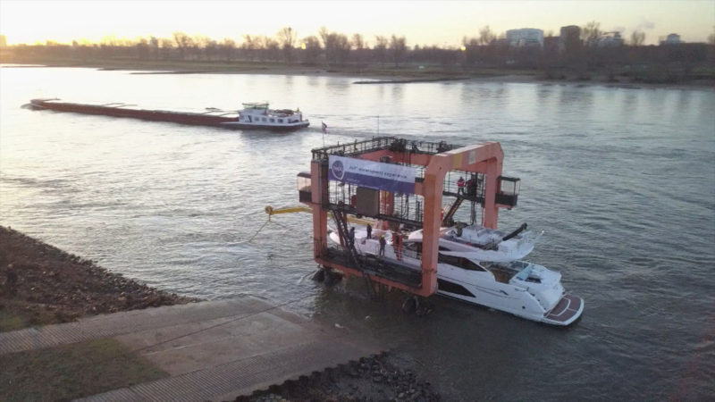 Luxus-Boote legen an (Foto: SAT.1 NRW)