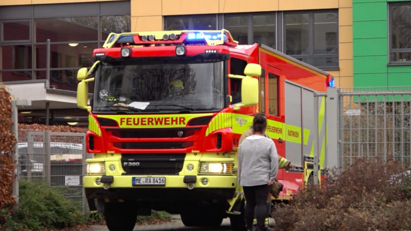 Brand in Seniorenheim (Foto: SAT.1 NRW)