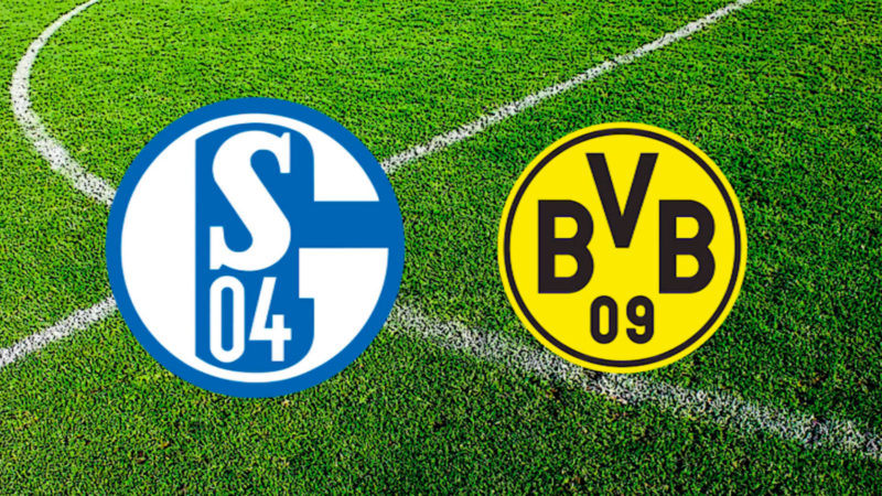 BVB und S04 vor 175. Revierderby (Foto: SAT.1 NRW)