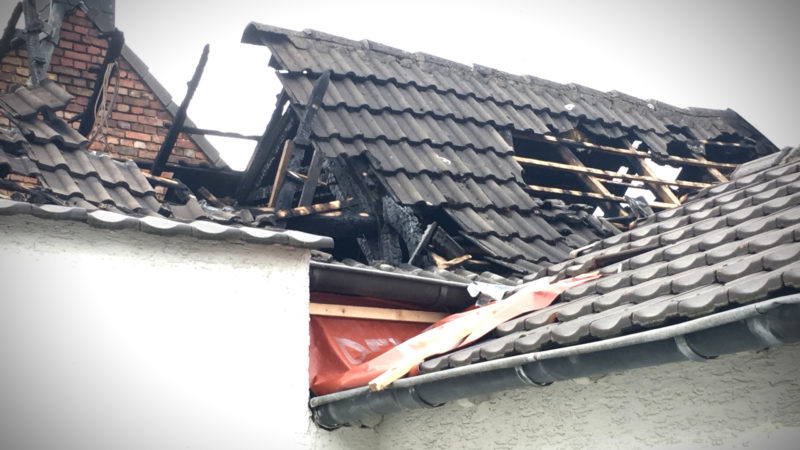 RIESIGE HILFSBEREITSCHAFT NACH BRAND (Foto: SAT.1 NRW)