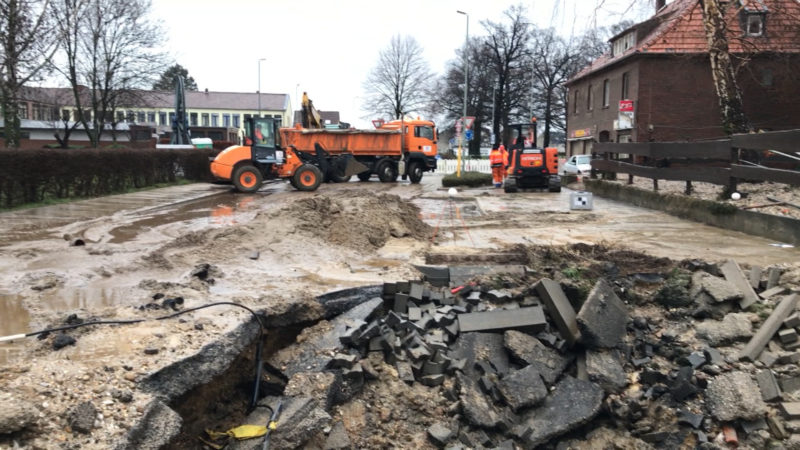 Ausnahmezustand wegen Gasleck (Foto: SAT.1 NRW)