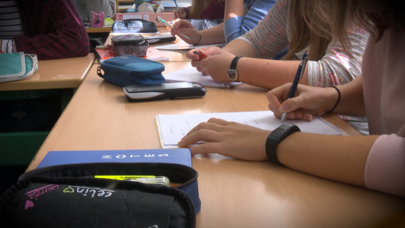 Ukrainische Schüler in NRW (Foto: SAT.1 NRW)