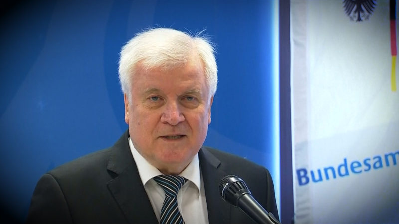 Horst Seehofer zu Gast in Köln (Foto: SAT.1 NRW)