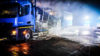Teppichlaster brennt auf A3 (Foto: SAT.1 NRW)