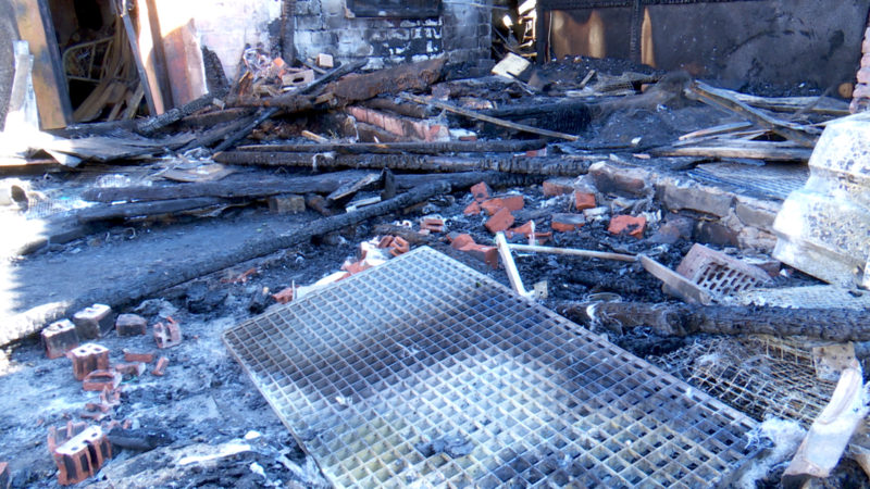 Feuer im Taubenschlag (Foto: SAT.1 NRW)