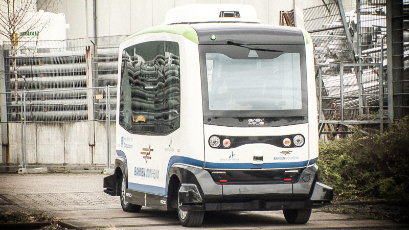 Bus ohne Fahrer (Foto: SAT.1 NRW)