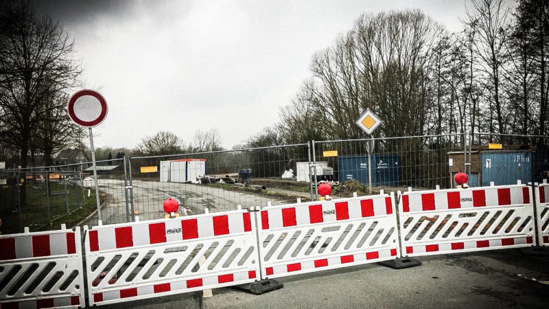 Waltroper Brückenbaustelle wird nicht fertig (Foto: SAT.1 NRW)