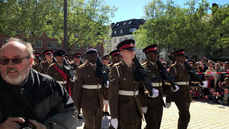 Britische Streitkräfte ziehen ab (Foto: SAT.1 NRW)