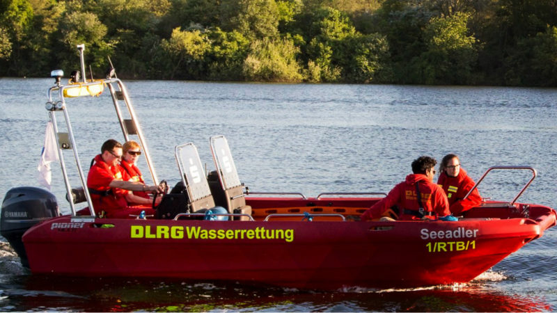 Unbekannte klauen DLRG-Motor (Foto: SAT.1 NRW)