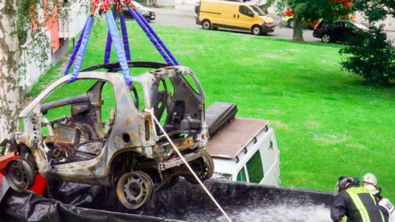 So gefährlich sind E-Autos (Foto: SAT.1 NRW)