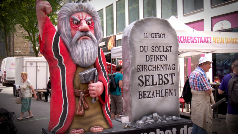 KIRCHENTAG IN DORTMUND (Foto: SAT.1 NRW)