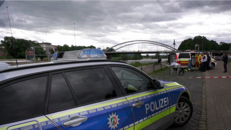 Schüler ertrinkt in der Weser (Foto: SAT.1 NRW)