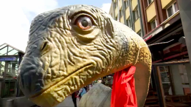 Dinosaurier erobern Bochum (Foto: SAT.1 NRW)