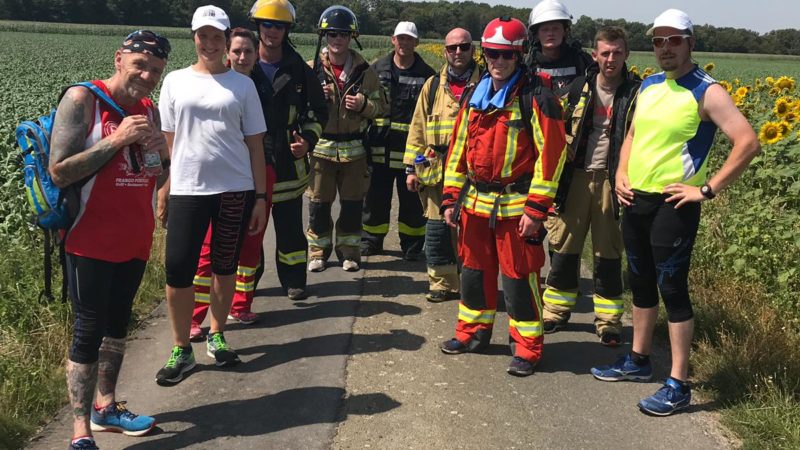 Hitze-Lauf für den guten Zweck (Foto: SAT.1 NRW)