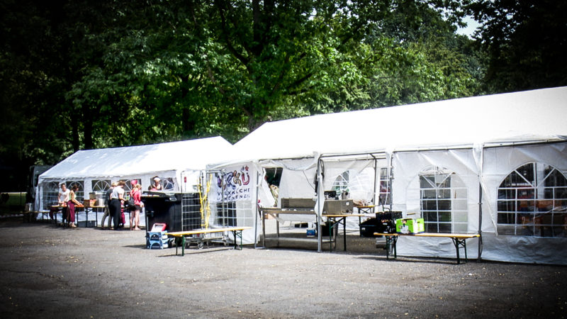 Fridays for future Camp (Foto: SAT.1 NRW)