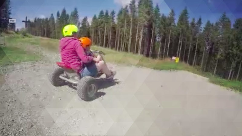 Kartbahn in den Bergen (Foto: SAT.1 NRW)