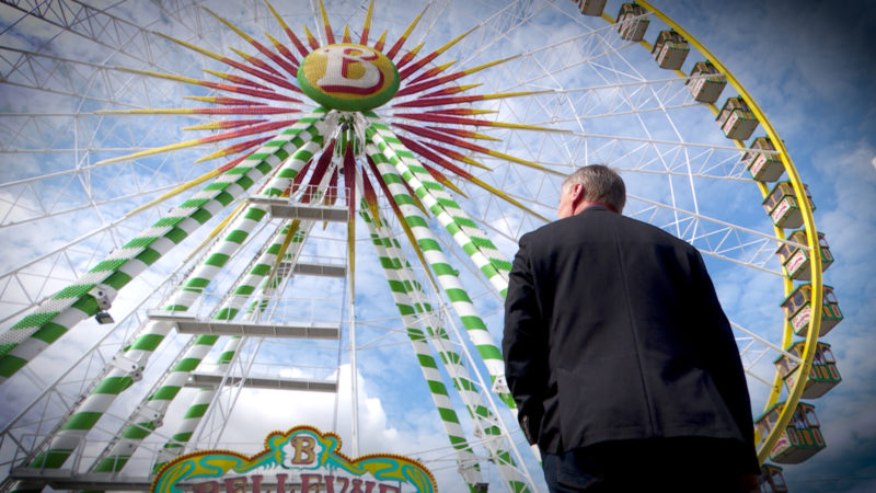 Im Riesenrad mit Bodo Löttgen (Foto: SAT.1 NRW)