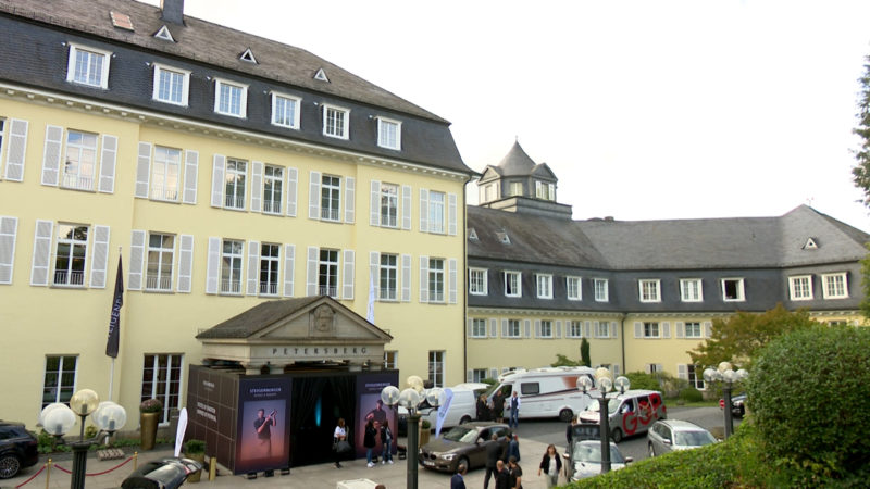 Hotel auf dem Petersberg wird wiedereröffnet (Foto: SAT.1 NRW)