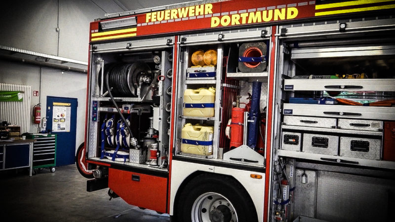 Feuerwehr bestohlen (Foto: SAT.1 NRW)