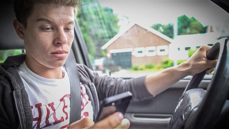 Kampagne gegen Handy am Steuer (Foto: SAT.1 NRW)