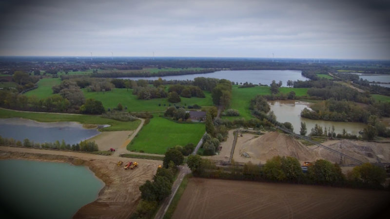 Kiesabbau in NRW (Foto: SAT.1 NRW)