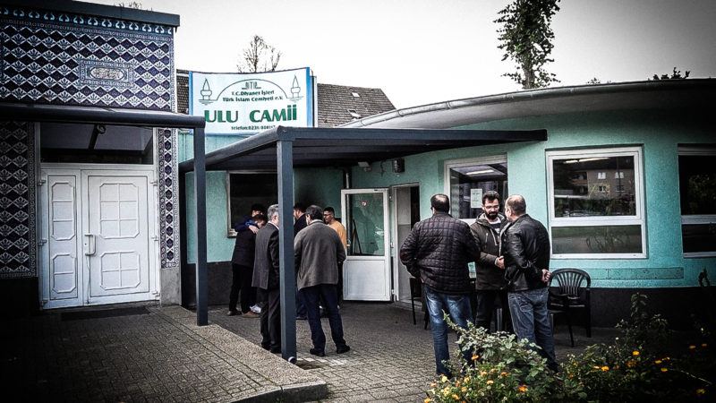 Brandanschlag auf Moschee (Foto: SAT.1 NRW)