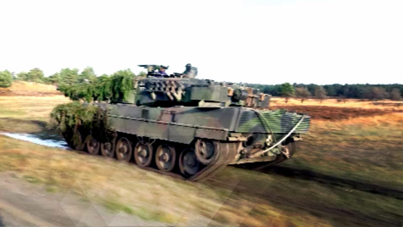 Panzer-Simulation in Paderborn (Foto: SAT.1 NRW)
