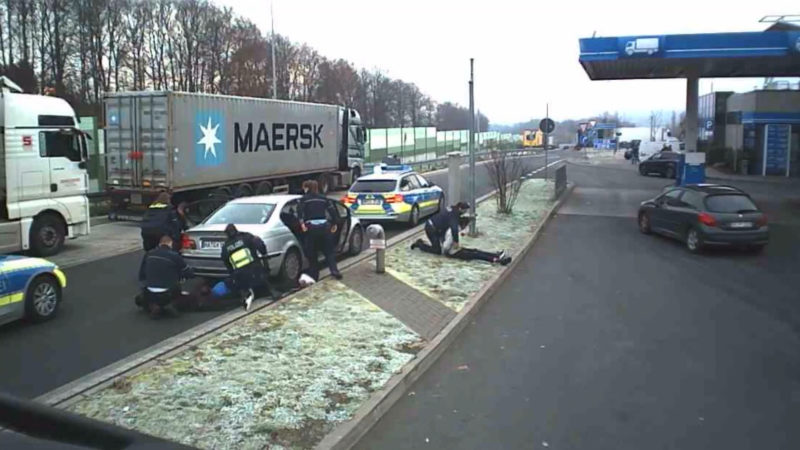 Massenschlägerei in Bochum (Foto: SAT.1 NRW)