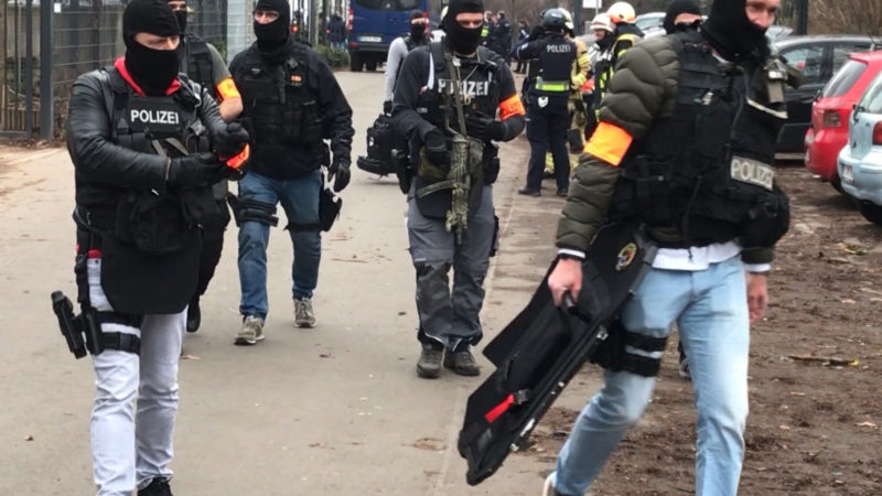 Amokalarm in Köln (Foto: SAT.1 NRW)