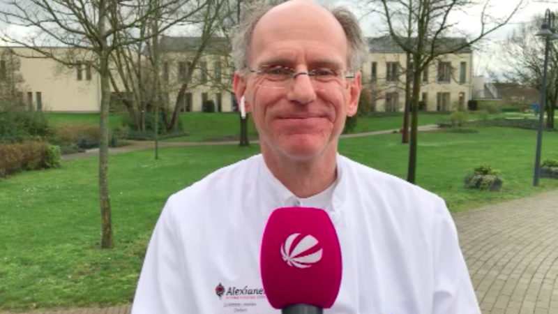 Dr. Andreas Leischker, Chefarzt Geriatrie Krefeld, zur Corona-Gefahr (Foto: SAT.1 NRW)