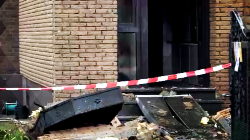 Zwei Frauen bei Explosion verletzt (Foto: SAT.1 NRW)