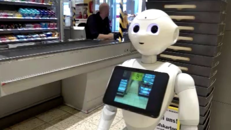 Roboter gegen Corona (Foto: SAT.1 NRW)