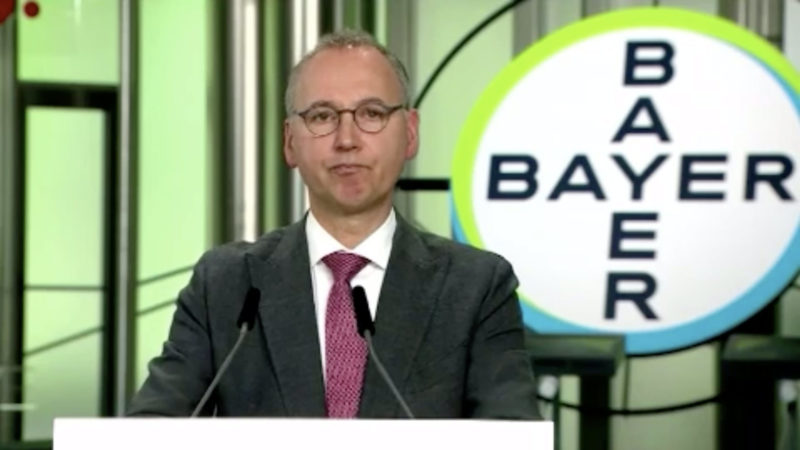 Bayer: Digitale Hauptversammlung (Foto: SAT.1 NRW)