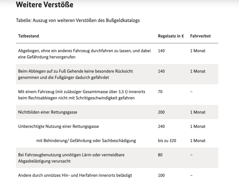 Der neue Bußgeldkatalog SAT.1 NRW Die Infopage zur Sendung