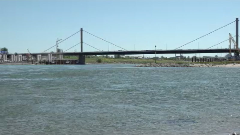 Bauvertrag für Rheinbrücke gekündigt (Foto: SAT.1 NRW)