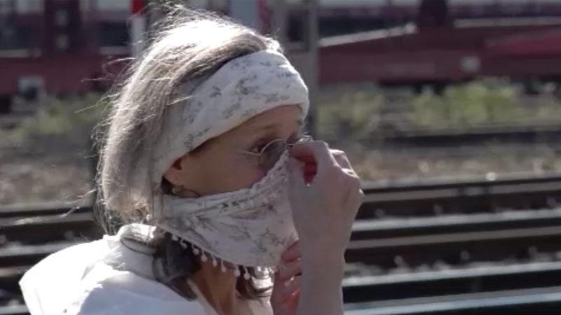 Reaktionen auf Maskenpflicht (Foto: SAT.1 NRW)