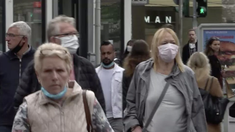 Gütersloh nach dem Lockdown (Foto: SAT.1 NRW)