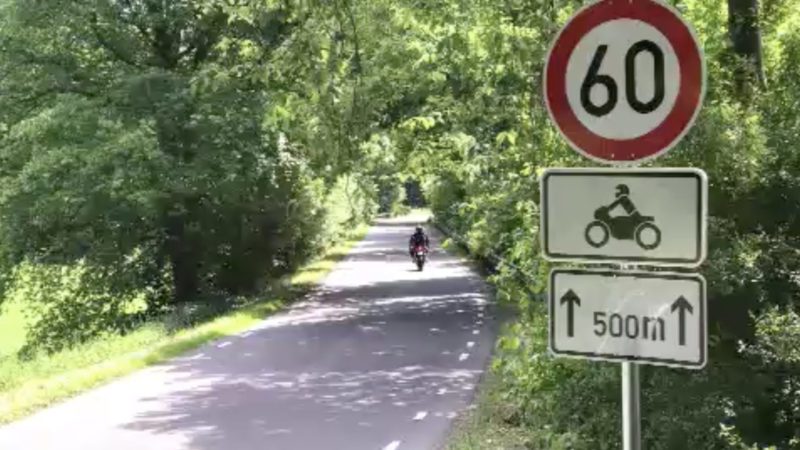 Tempolimit nur für Motorradfahrer (Foto: SAT.1 NRW)