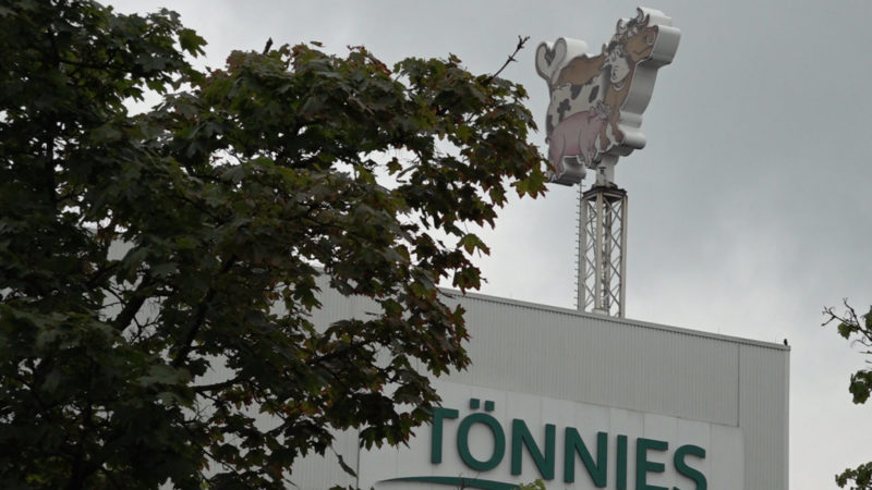 Folgen des Corona-Ausbruchs bei Toennies (Foto: SAT.1 NRW)