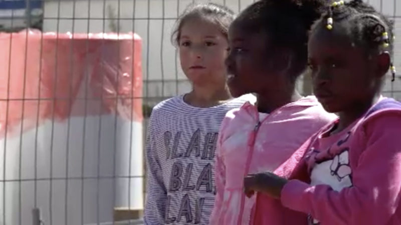 Keine Rückkehr für Friedensdorf-Kinder (Foto: SAT.1 NRW)