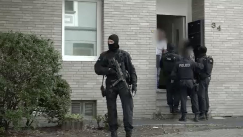 Terror Razzia in Essen und Hildesheim (Foto: SAT.1 NRW)