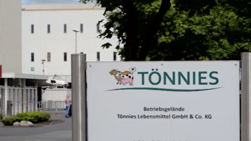 Wohnverhältnisse der Tönnies-Mitarbeiter (Foto: SAT.1 NRW)