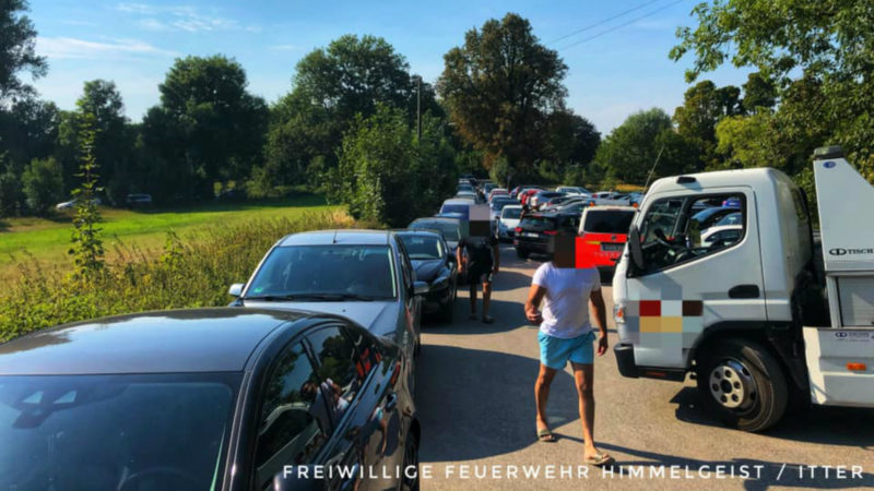 Falschparker gefährden Menschenleben (Foto: SAT.1 NRW)