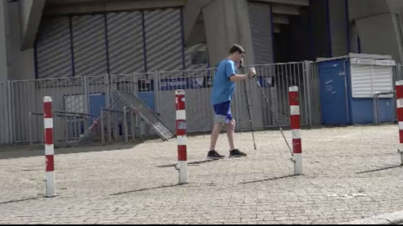 Bochum-Fan im Lauf gegen seine Krankheit (Foto: SAT.1 NRW)