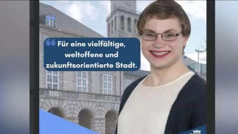 Anfeindungen gegen Transgender-CDU-Kanditatin (Foto: SAT.1 NRW)