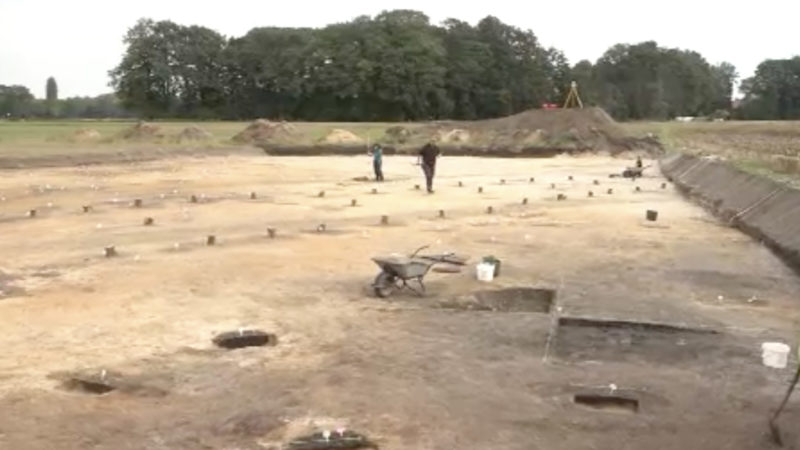 Spuren mittelalterlicher Siedlung entdeckt (Foto: SAT.1 NRW)