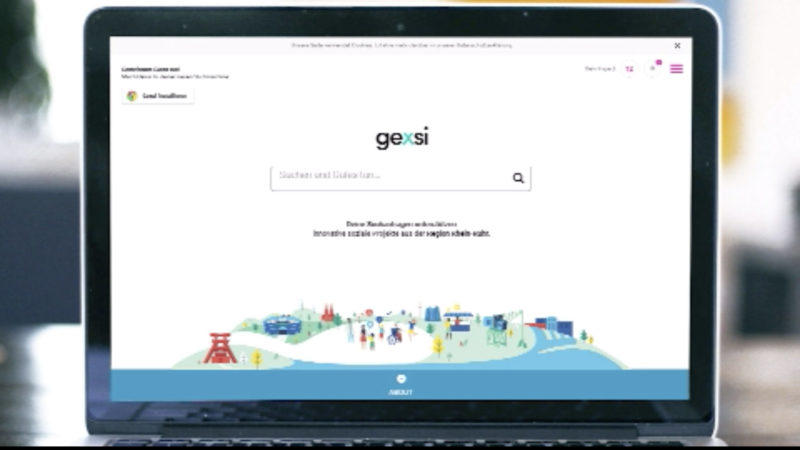 Suchmaschine "Gexsi" fördert soziale Projekte (Foto: SAT.1 NRW)